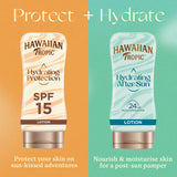 Hawaiian Tropic Hydrating Protection Sunscreen SPF 15 UVA + UVB Protection, 180 ml