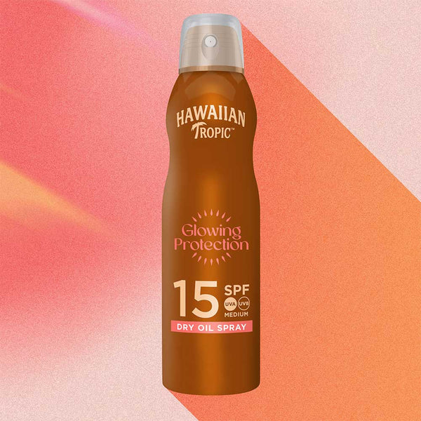 Glowing Protection Sunscreen Spray SPF 15 UVA + UVB Protection, 177 ml